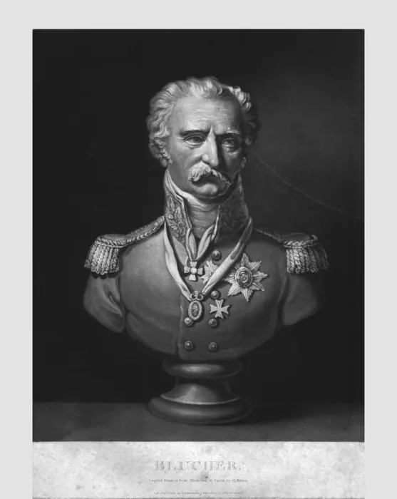 Framed Print : Blucher, 1814. Creator: Francois-Joseph Bosio Framed Print : Blucher, 1814. Creator: Francois-Joseph Bosio