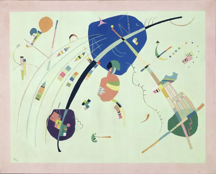 Framed Print : In Blue, 1939. Creator: Kandinsky, Wassily Vasilyevich (1866-1944) Framed Print : In Blue, 1939. Creator: Kandinsky, Wassily Vasilyevich (1866-1944)