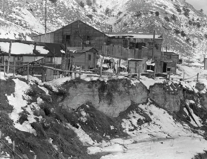 Framed Print : Blue Blaze mine, coal town, company houses, Consumers, near Price, Utah, 1936. Creator: Dorothea Lange Framed Print : Blue Blaze mine, coal town, company houses, Consumers, near Price, Utah, 1936. Creator: Dorothea Lange