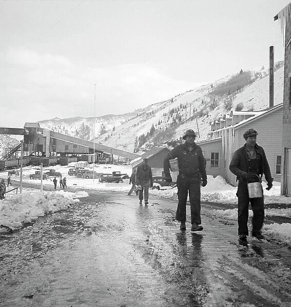 Blue Blaze mine, Consumers, mining town near Price, Utah, 1936. Creator: Dorothea Lange