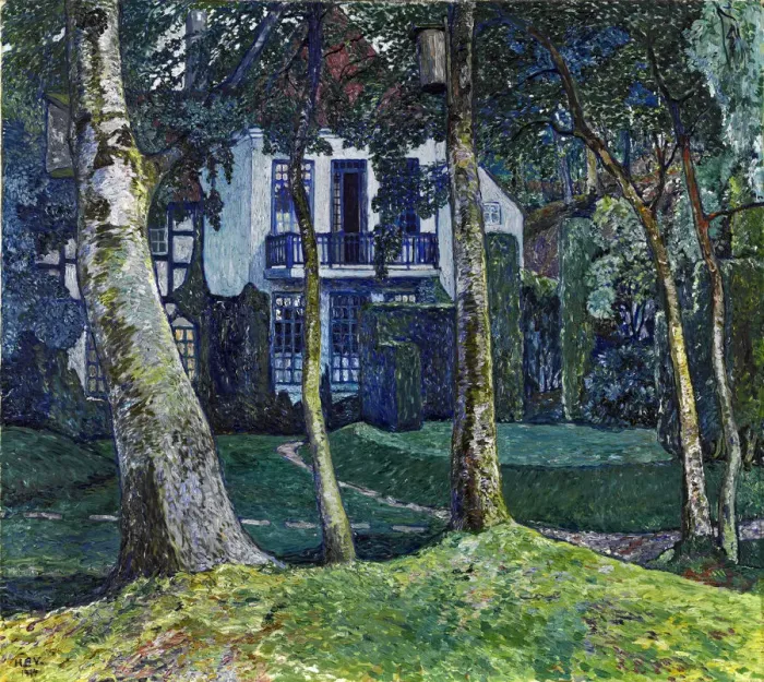 Framed Print : The Blue Hour. Barkenhoff, 1914 Framed Print : The Blue Hour. Barkenhoff, 1914