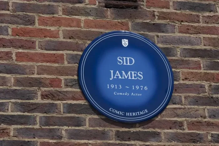 Framed Print : Blue Plaque, Teddington Studios, Surrey, England. Creator: Ethel Davies; Davies, Ethel Framed Print : Blue Plaque, Teddington Studios, Surrey, England. Creator: Ethel Davies; Davies, Ethel