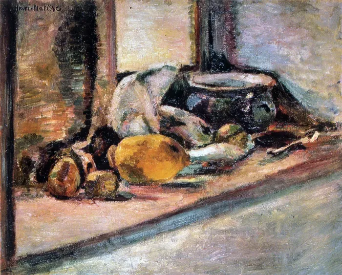 Framed Print : Blue Pot and Lemon, 1897. Creator: Henri Matisse. Blue Pot and Lemon, 1897. Creator: Henri Matisse Framed Print : Blue Pot and Lemon, 1897. Creator: Henri Matisse. Blue Pot and Lemon, 1897. Creator: Henri Matisse
