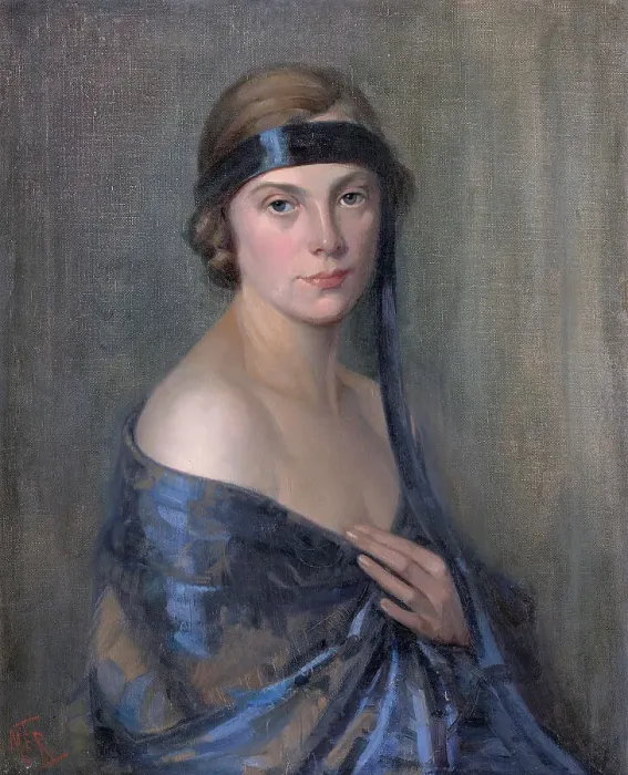Framed Print : The blue ribbon, c1926. Creator: Mary Tripe Framed Print : The blue ribbon, c1926. Creator: Mary Tripe