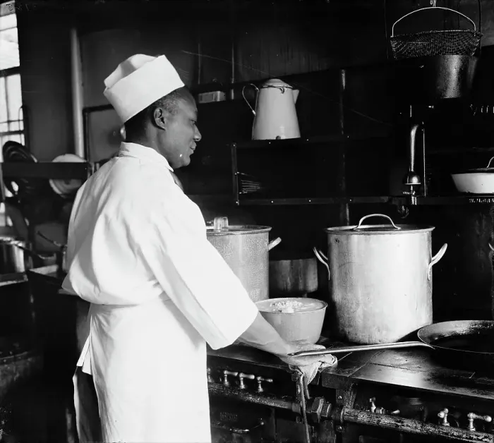 Framed Print : Blue Triangle Chef C.P. Harris, between 1910 and 1920. Creator: Harris & Ewing. Blue Triangle Chef C.P. Harris, between 1910 and 1920. Creator: Harris & Ewing Framed Print : Blue Triangle Chef C.P. Harris, between 1910 and 1920. Creator: Harris & Ewing. Blue Triangle Chef C.P. Harris, between 1910 and 1920. Creator: Harris & Ewing