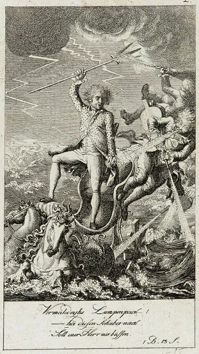 Framed Print : Blumauer's Aeneide, 1789. Creator: Daniel Nikolaus Chodowiecki Framed Print : Blumauer's Aeneide, 1789. Creator: Daniel Nikolaus Chodowiecki