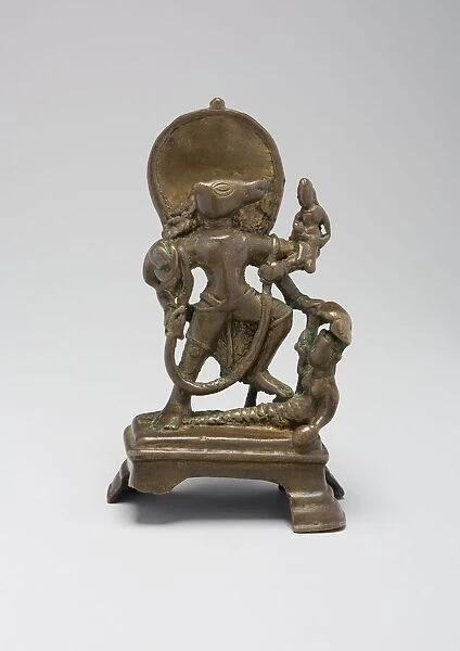 Boar Incarnation of God Vishnu Lifting Earth Goddess (Bhuvaraha), 11th century