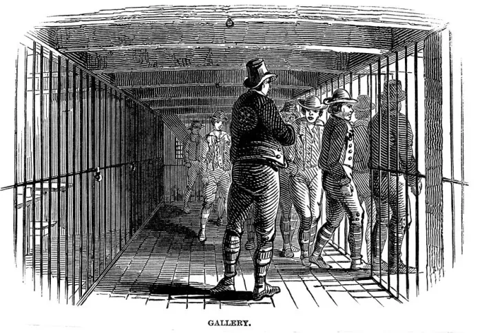 Framed Print : On board a prison hulk, 1848 Framed Print : On board a prison hulk, 1848