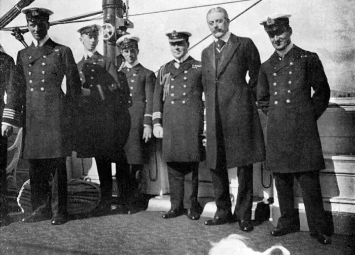 Framed Print : On board the royal yacht Victoria and Albert III, Christiania (Oslo), Norway, 1908. Artist: Queen Alexandra Framed Print : On board the royal yacht Victoria and Albert III, Christiania (Oslo), Norway, 1908. Artist: Queen Alexandra