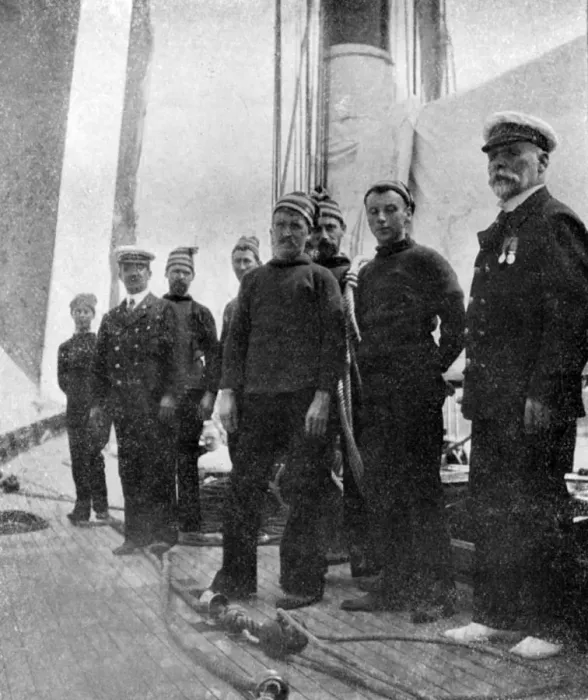 Framed Print : On board the yacht Britannia, 1908. Artist: Queen Alexandra Framed Print : On board the yacht Britannia, 1908. Artist: Queen Alexandra