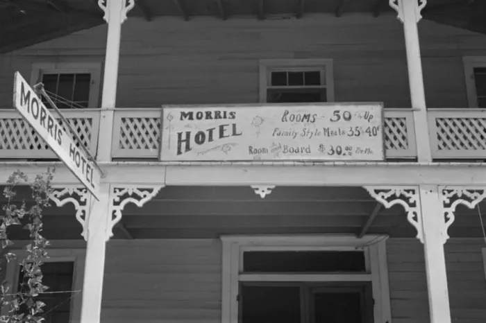 Framed Print : Boardinghouse, Alabama, 1936. Creator: Walker Evans Framed Print : Boardinghouse, Alabama, 1936. Creator: Walker Evans