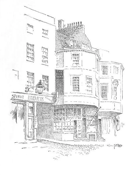 The Boars Head Inn, King Street, c1897. Artist: William Patten