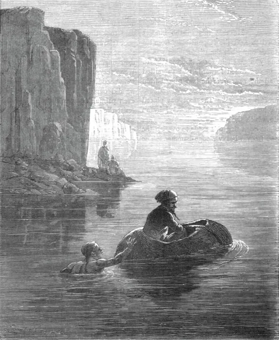 Framed Print : Boat of Bullock's-hide on Lake Tsana; A journey through Soudan and Western Abyssinia... 1875. Creator: Unknown Framed Print : Boat of Bullock's-hide on Lake Tsana; A journey through Soudan and Western Abyssinia... 1875. Creator: Unknown