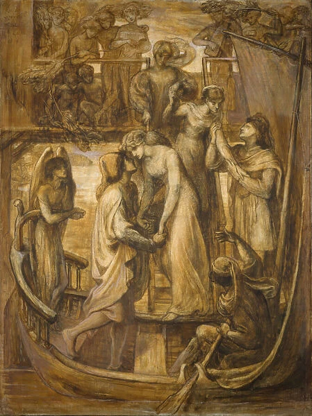 The Boat of Love, 1881. Creator: Dante Gabriel Rossetti