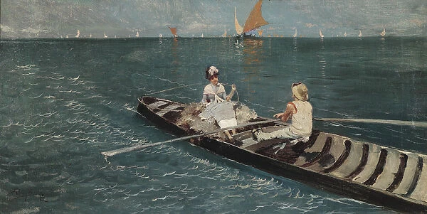 Boat trip in the lagoon, 1883