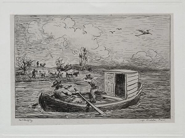 The Boat Trip: Le Mot de Cambronne (The Slanging Match), 1861
