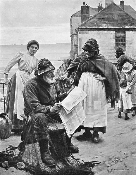 When the Boats are Away, 1903. Artist: Walter Langley