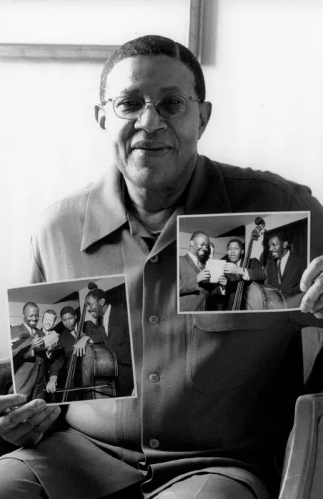 Framed Print : Bob Cranshaw, Swinging Jazz Party, Blackpool, 2005. Creator: Brian Foskett Framed Print : Bob Cranshaw, Swinging Jazz Party, Blackpool, 2005. Creator: Brian Foskett