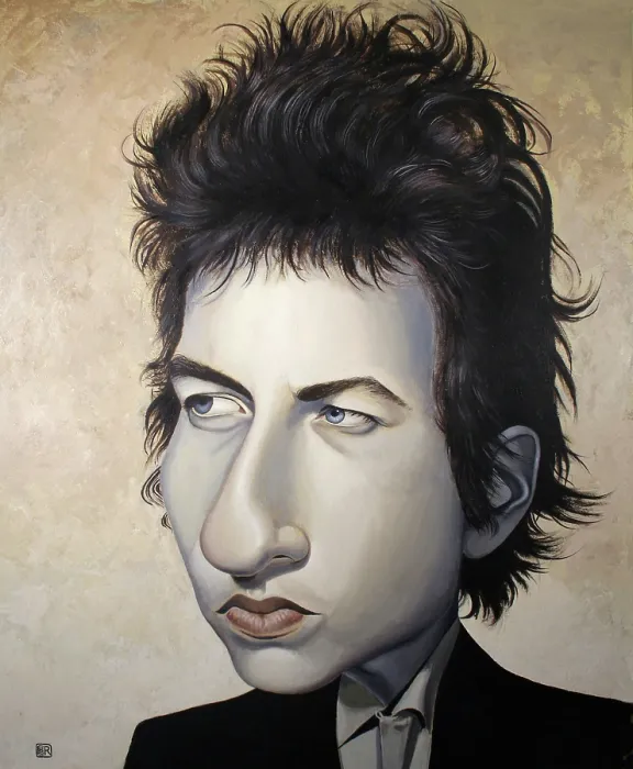 Framed Print : Bob Dylan. Creator: Dan Springer Framed Print : Bob Dylan. Creator: Dan Springer