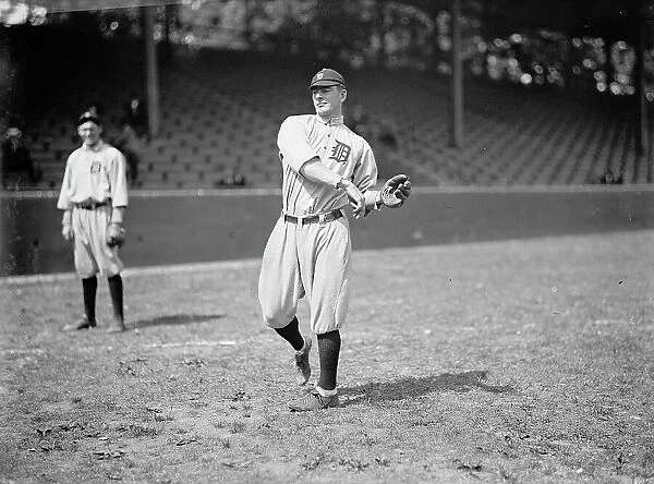 Bobby Veach, Detroit Al (Baseball), 1913. Creator: Harris & Ewing. Bobby Veach, Detroit Al (Baseball), 1913. Creator: Harris & Ewing