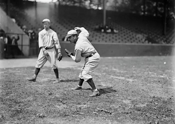 Framed Print : Bobby Wallace with Ball In Hand, St. Louis Al (Baseball), 1913. Creator: Harris & Ewing. Bobby Wallace with Ball In Hand, St. Louis Al (Baseball), 1913. Creator: Harris & Ewing Framed Print : Bobby Wallace with Ball In Hand, St. Louis Al (Baseball), 1913. Creator: Harris & Ewing. Bobby Wallace with Ball In Hand, St. Louis Al (Baseball), 1913. Creator: Harris & Ewing
