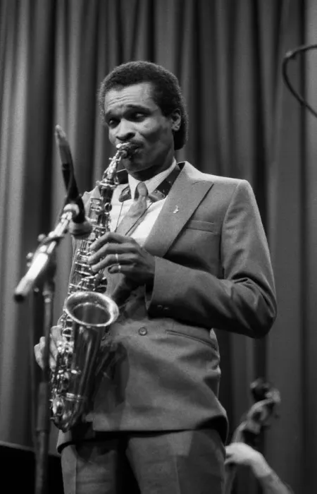 Framed Print : Bobby Watson, Shaw Theatre, London, March, 1985. Artist: Brian O Connor
