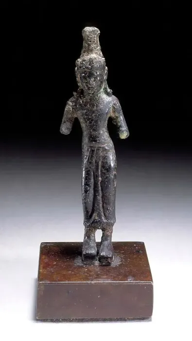 Framed Print : Bodhisattva, 8th century. Creator: Unknown Framed Print : Bodhisattva, 8th century. Creator: Unknown