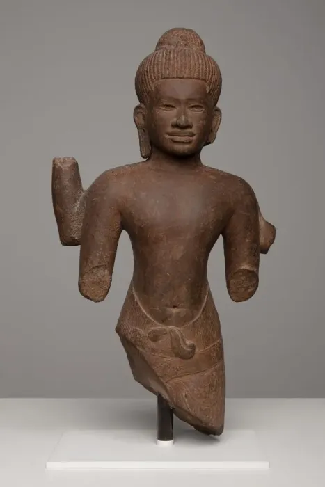 Framed Print : Bodhisattva Avalokiteshvara, Angkor period, 11th century. Creator: Unknown Framed Print : Bodhisattva Avalokiteshvara, Angkor period, 11th century. Creator: Unknown