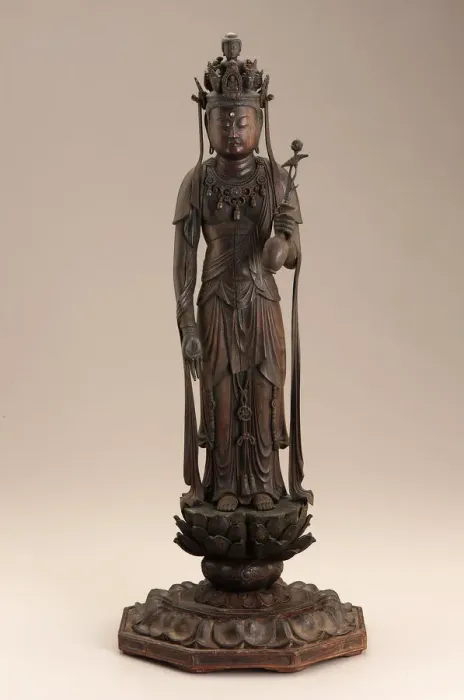 Framed Print : Bodhisattva Avalokiteshvara (Kannon), Heian period, late 12th century. Creator: Unknown Framed Print : Bodhisattva Avalokiteshvara (Kannon), Heian period, late 12th century. Creator: Unknown