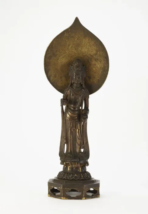 Framed Print : Bodhisattva Avalokiteshvara (Kannon), Nara period, late 8th century. Creator: Unknown Framed Print : Bodhisattva Avalokiteshvara (Kannon), Nara period, late 8th century. Creator: Unknown