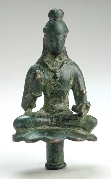 Framed Print : The Bodhisattva Maitreya, 5th century. Creator: Unknown Framed Print : The Bodhisattva Maitreya, 5th century. Creator: Unknown