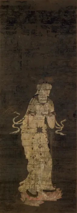 Framed Print : The Bodhisattva Seishi, from the triptych Approach of the Amida Framed Print : The Bodhisattva Seishi, from the triptych Approach of the Amida