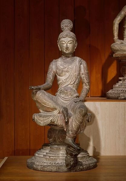Bodhisattva, Tang dynasty (618-906), c. 725  /  50. Creator: Unknown