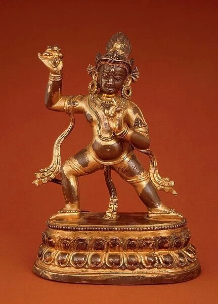 The Bodhisattva Vajrapani (image 1 of 2), 13th century. Creator: Unknown
