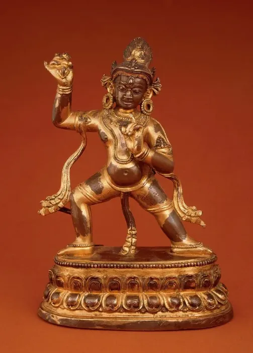 Framed Print : The Bodhisattva Vajrapani (image 1 of 2), 13th century. Creator: Unknown Framed Print : The Bodhisattva Vajrapani (image 1 of 2), 13th century. Creator: Unknown