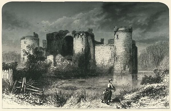 Bodiam Castle, Sussex, c1870