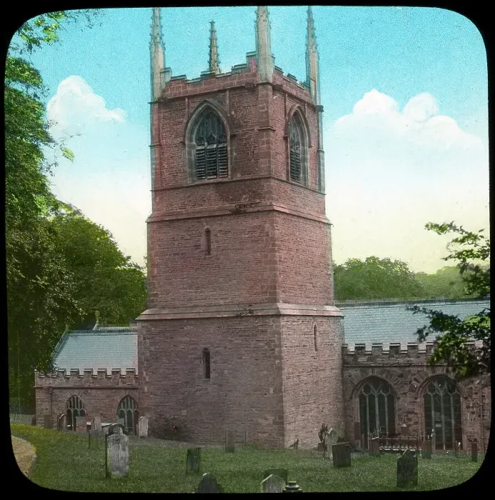 Framed Print : Bodmin Church, Cornwall, late 19th or early 20th century. Artist: Church Army Lantern Department Framed Print : Bodmin Church, Cornwall, late 19th or early 20th century. Artist: Church Army Lantern Department
