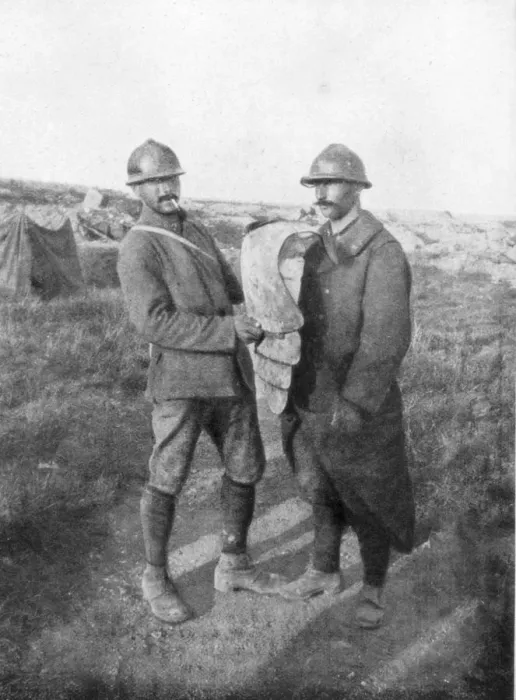 Framed Print : Body armour of the German Sturmtruppen (Storm Troops), Verdun, 1917, (1926)
