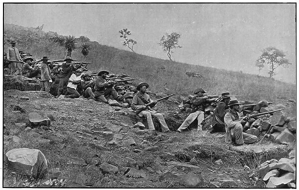 Boers besieging Ladysmith, 2nd Boer War, 1899-1900