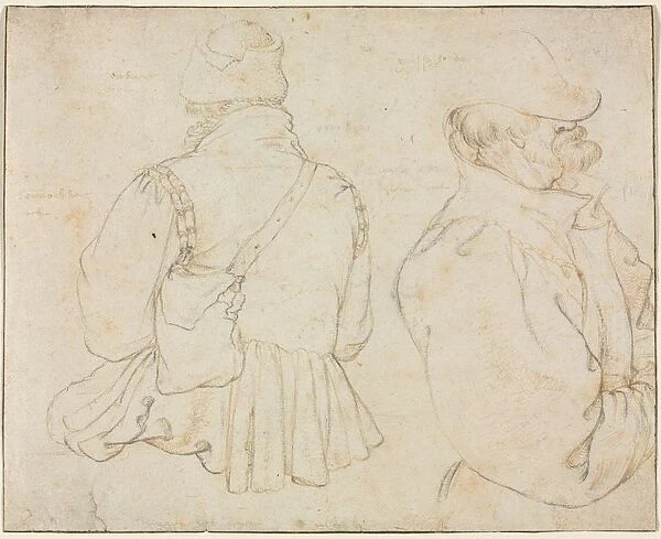 Two Bohemian Peasants in Half-Length, c. 1605-1610. Creator: Roelant Savery (Flemish, 1576-1639)
