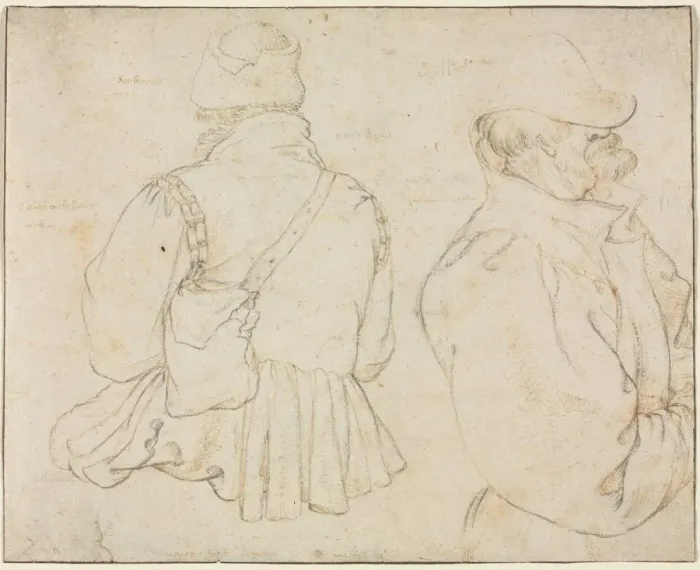Framed Print : Two Bohemian Peasants in Half-Length, c. 1605-1610. Creator: Roelant Savery (Flemish, 1576-1639) Framed Print : Two Bohemian Peasants in Half-Length, c. 1605-1610. Creator: Roelant Savery (Flemish, 1576-1639)