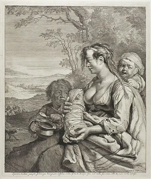 The Bohemian Woman, 1651 / 58. Creator: Cornelis de Visscher