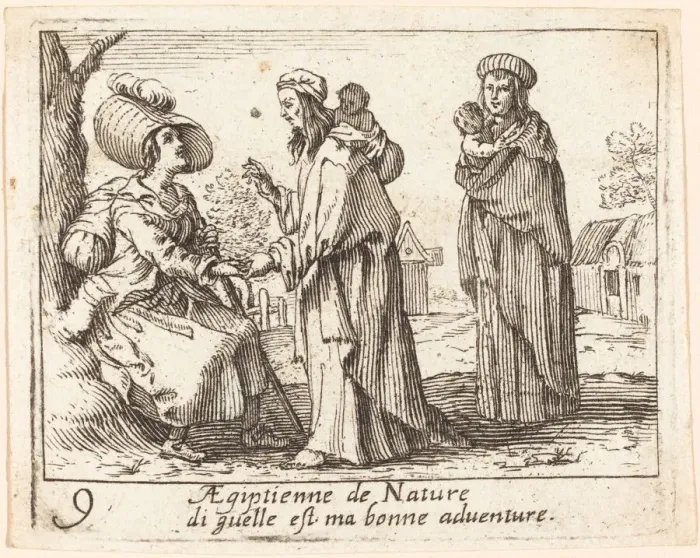 Framed Print : Bohemians, 17th century. Creator: Unknown Framed Print : Bohemians, 17th century. Creator: Unknown
