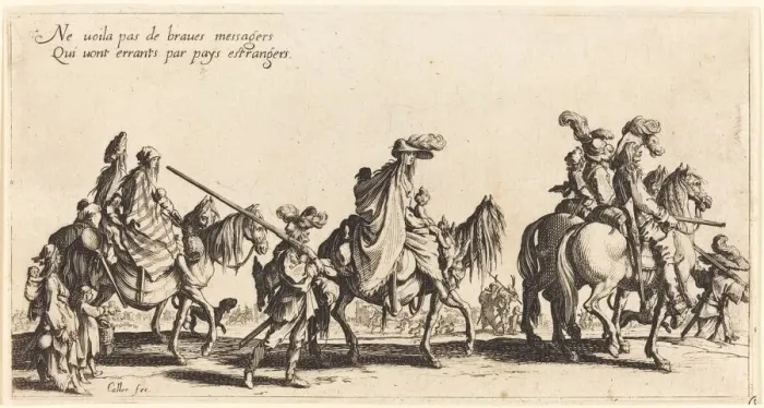 Framed Print : The Bohemians Marching: The Vanguard, 1621. Creator: Jacques Callot Framed Print : The Bohemians Marching: The Vanguard, 1621. Creator: Jacques Callot