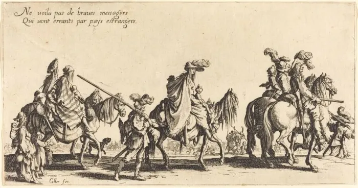 Framed Print : The Bohemians Marching: The Vanguard, 1621. Creator: Jacques Callot Framed Print : The Bohemians Marching: The Vanguard, 1621. Creator: Jacques Callot