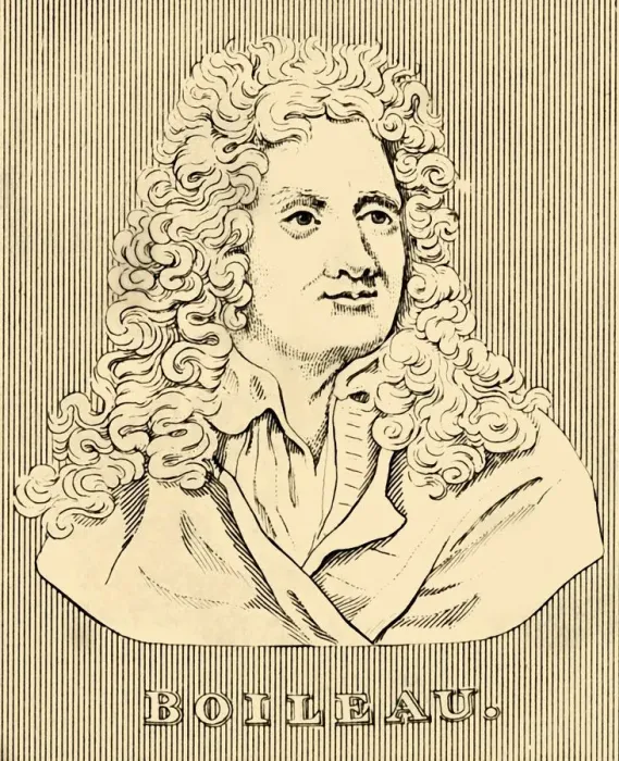 Framed Print : Boileau, (1636-1711), 1830. Creator: Unknown Framed Print : Boileau, (1636-1711), 1830. Creator: Unknown
