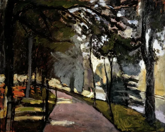 Framed Print : Bois de Boulogne, 1902. Creator: Henri Matisse. Bois de Boulogne, 1902. Creator: Henri Matisse Framed Print : Bois de Boulogne, 1902. Creator: Henri Matisse. Bois de Boulogne, 1902. Creator: Henri Matisse