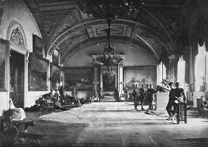 Framed Print : The Bolshevik Coup in Russia; Bloody days in Petrograd: the officer cadets... 1917. Creator: Unknown Framed Print : The Bolshevik Coup in Russia; Bloody days in Petrograd: the officer cadets... 1917. Creator: Unknown