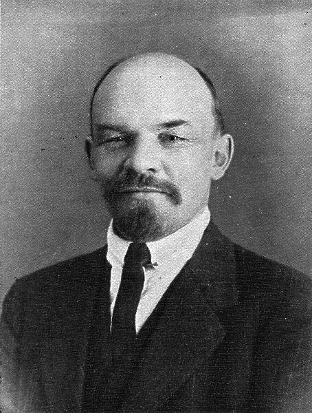 The Bolshevik Coup in Russia; Oulianov known as Lenin, 1917. Creator: Unknown