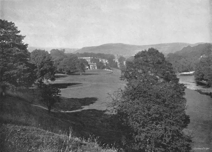 Framed Print : Bolton Abbey, c1896. Artist: Frith & Co Framed Print : Bolton Abbey, c1896. Artist: Frith & Co